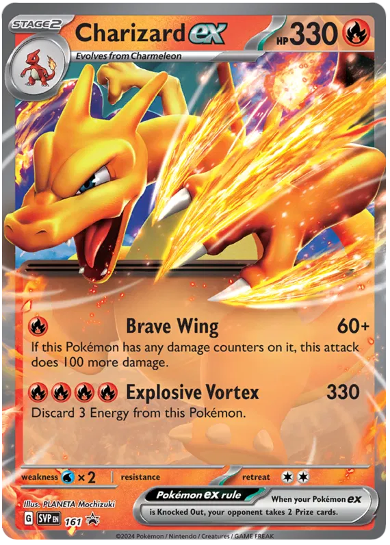 Charizard ex SVP161 Pokemon Promo Card (SV Promo Series)