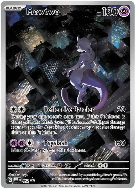 Mewtwo SVP052 Pokemon Promo Card (SV Promo Series)