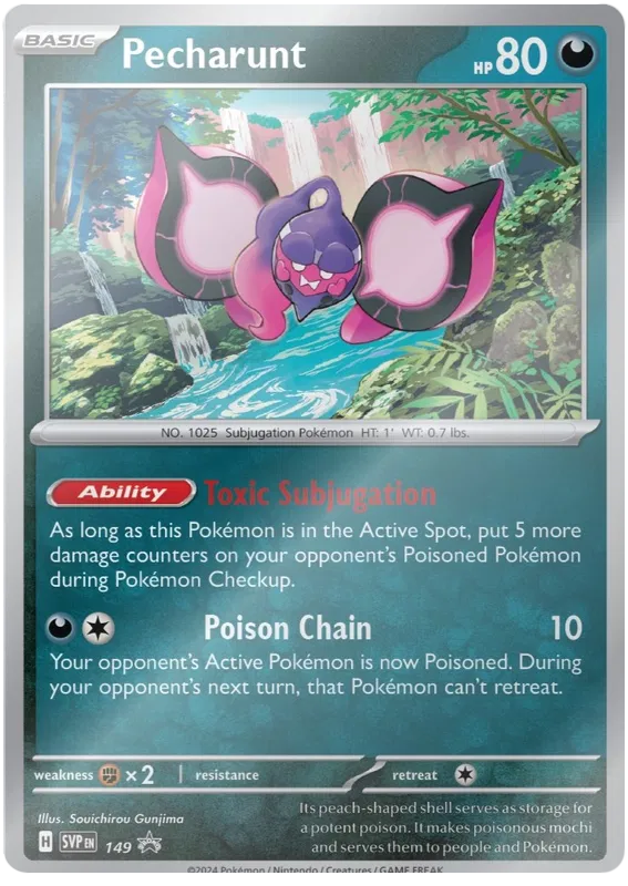 Pecharunt SVP149 Pokemon Promo Card (SV Promo Series)