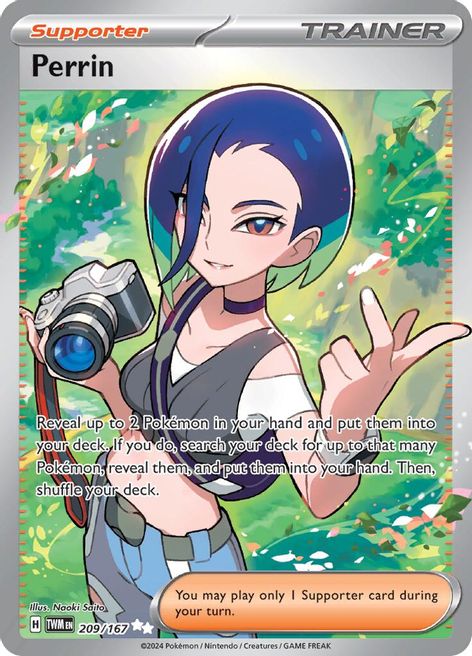 Perrin 209/167 Ultra Rare Pokemon Card (SV Twilight Masquerade)
