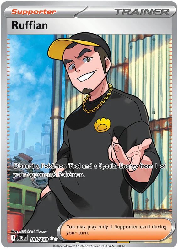 Ruffian 181/159 Ultra Rare Pokemon Card (Scarlet & Violet Journey Together)