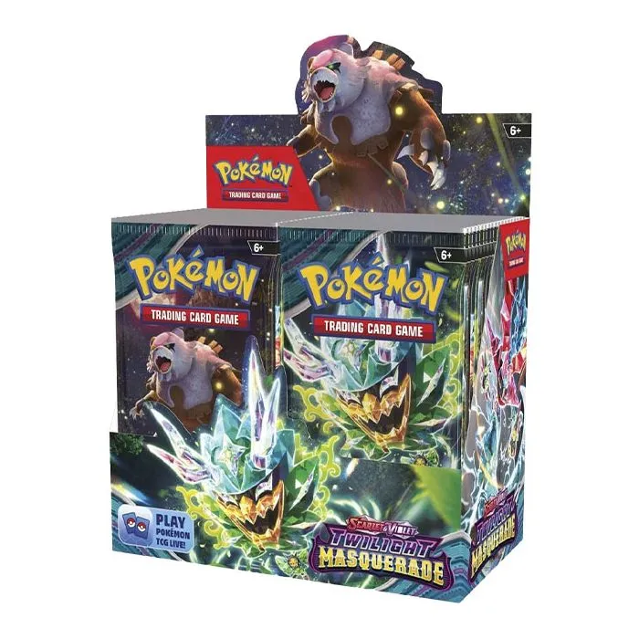 Pokemon Scarlet & Violet Twilight Masquerade Booster Box (36 Booster Packs)