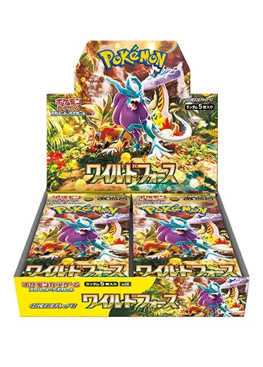 Pokemon Wild Force SV5K Japanese Booster Box (30 Booster Packs)