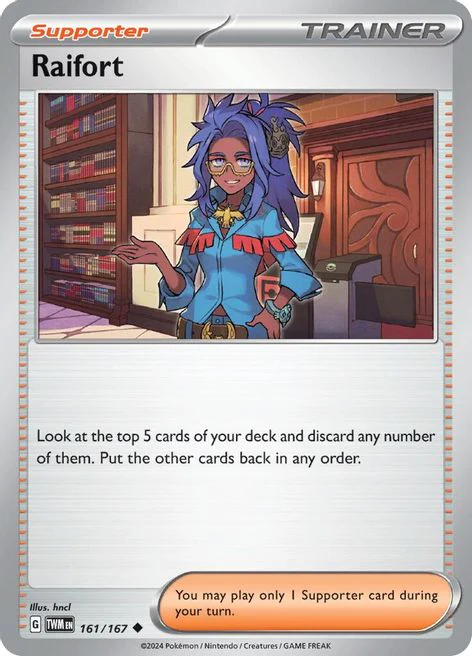 Raifort 161/167 Uncommon Pokemon Card (SV Twilight Masquerade)