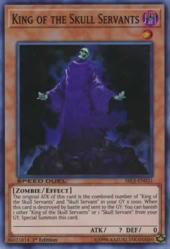 King of the Skull Servants STP2-EN005 Ultra Rare Yu-Gi-Oh! Card (SD Tournament Pack 2)
